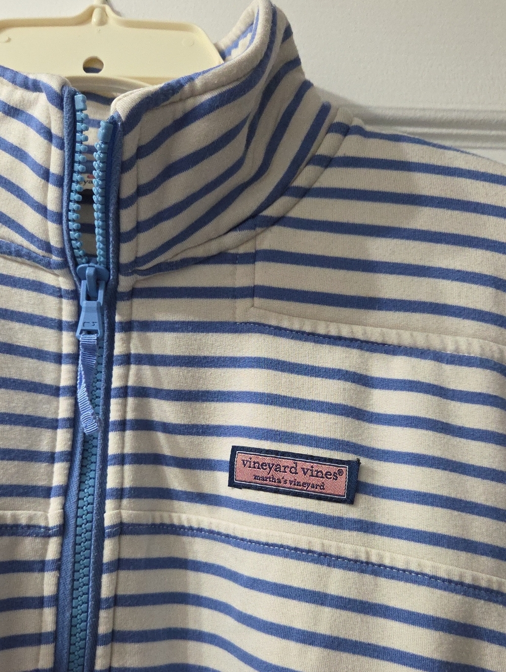Vineyard Vines EUC 1/4 Zip Fleece Lined Longsleeve Top, Mock Neck, Size XL
